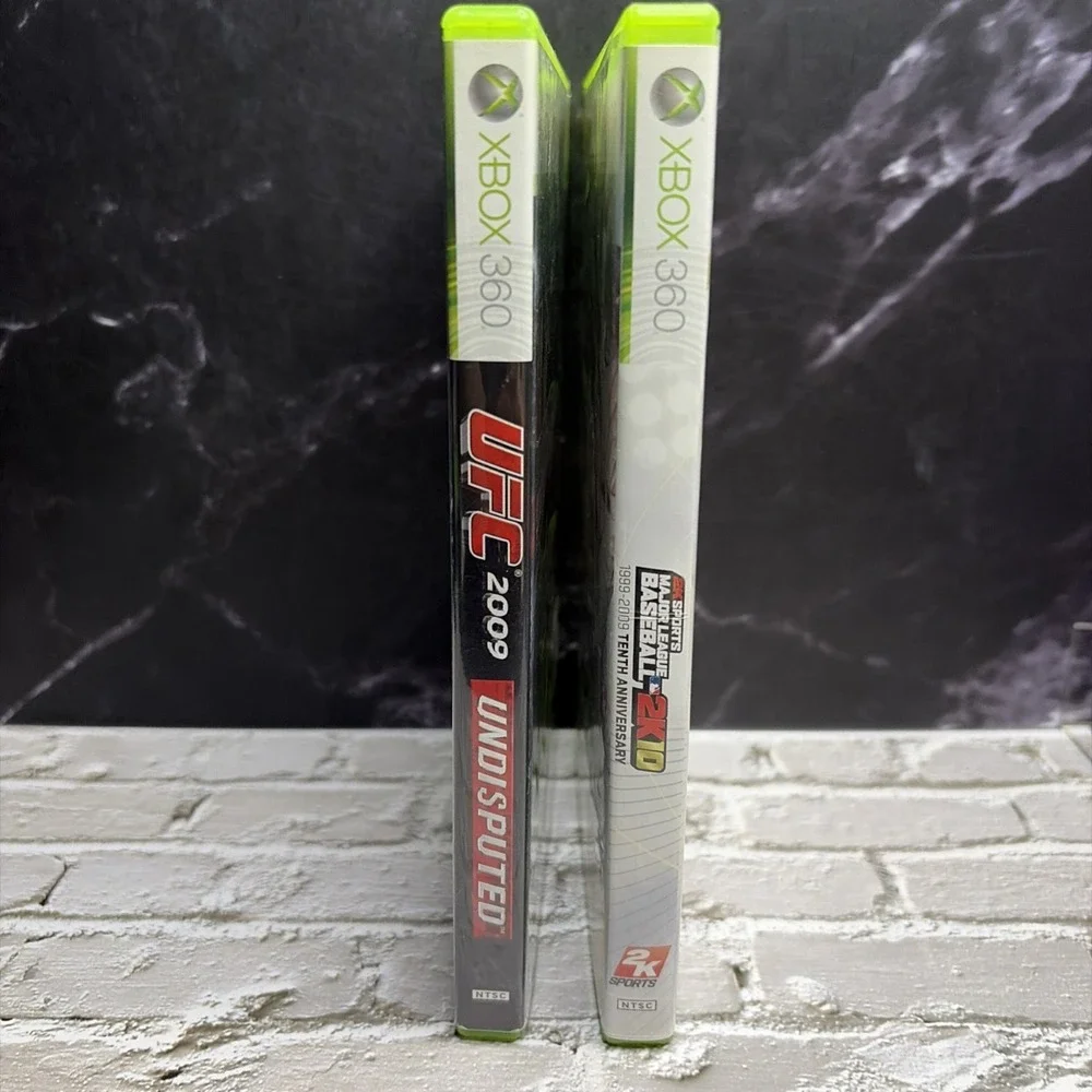 UFC 09 - CIB & MLB 2K10 Case /Disk Only (Xbox 360) T&W